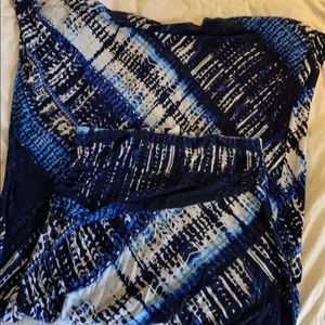 Long flow skirt